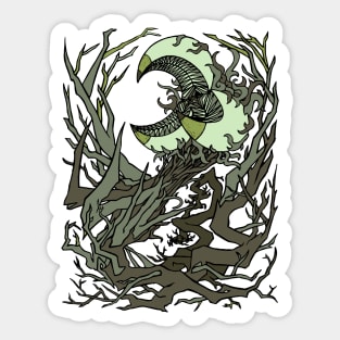 Swamp Creature Sticker